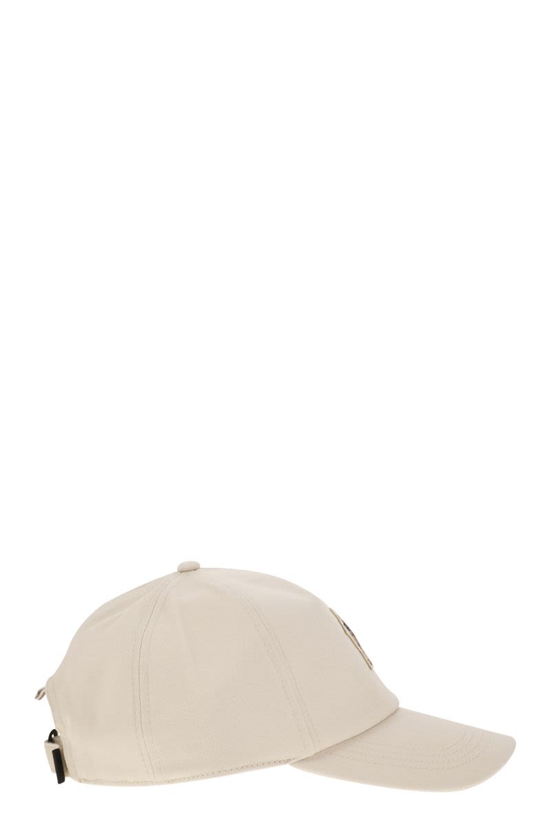 MONCLER GRENOBLE Cotton Gabardine Baseball Cap