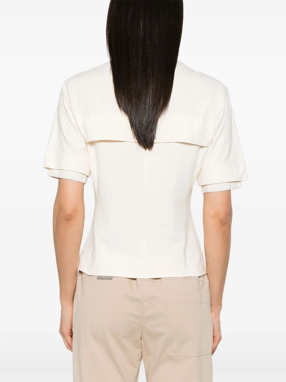 MONCLER GRENOBLE Stretch Cotton T-Shirt for Women