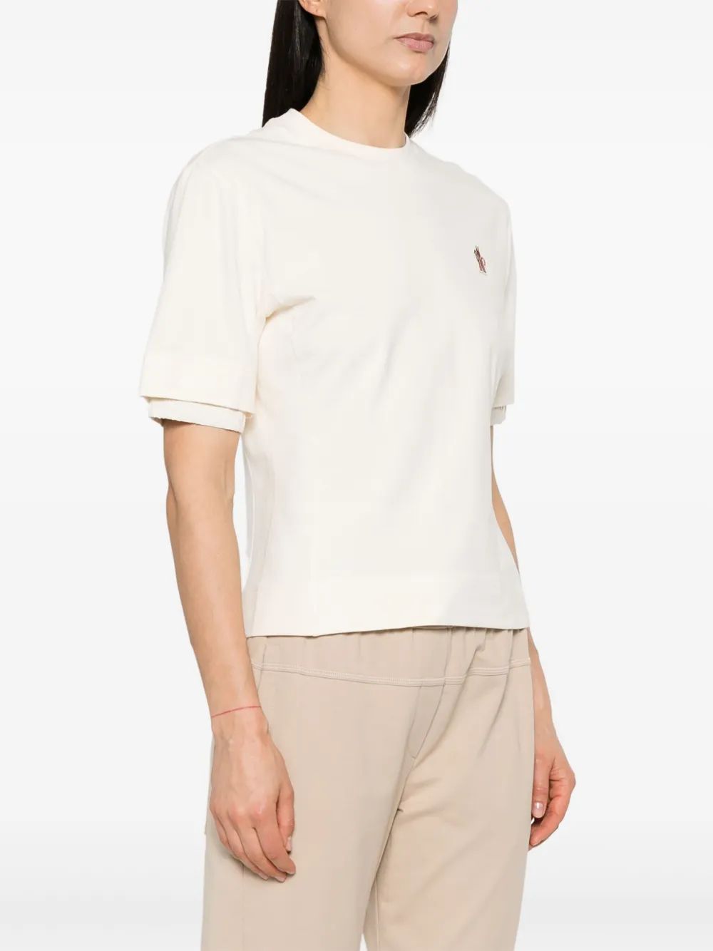MONCLER GRENOBLE Stretch Cotton T-Shirt for Women