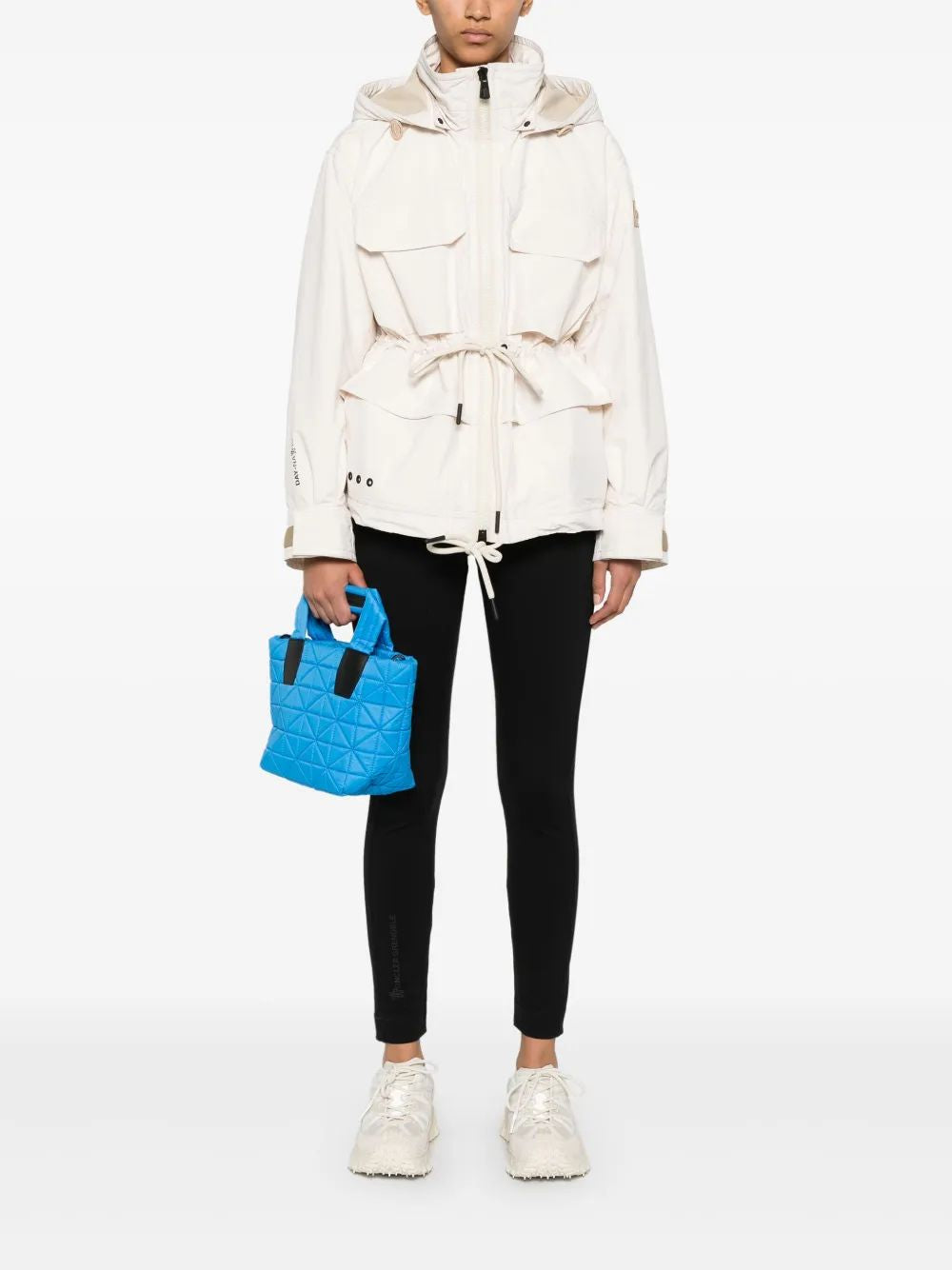 MONCLER GRENOBLE Elastic Polyamide Blend Trousers for Women