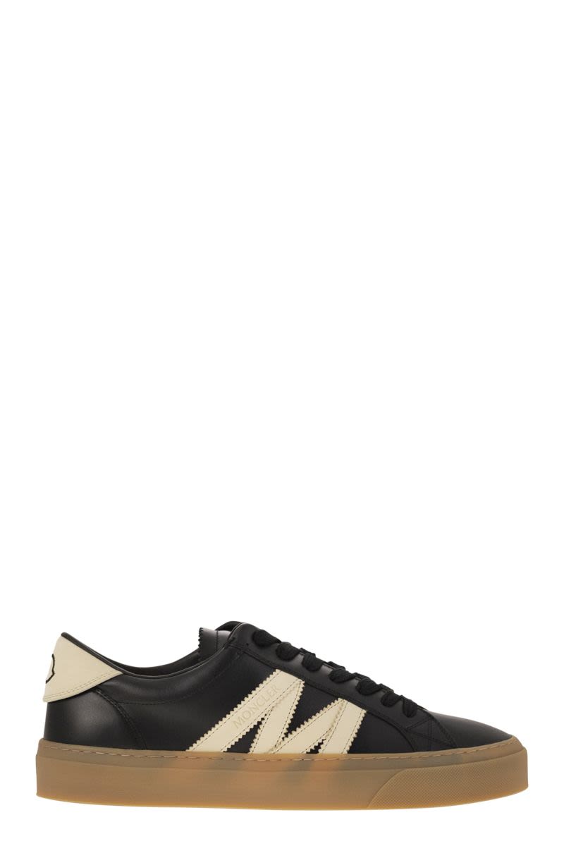 MONCLER Monaco2 Low Lace-Up Sneakers