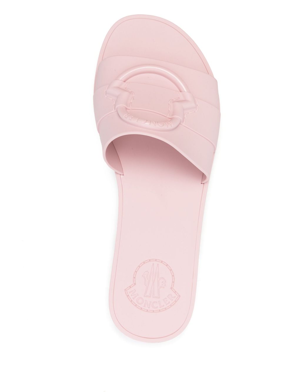 MONCLER Logo Pool Slide Sandals for Women