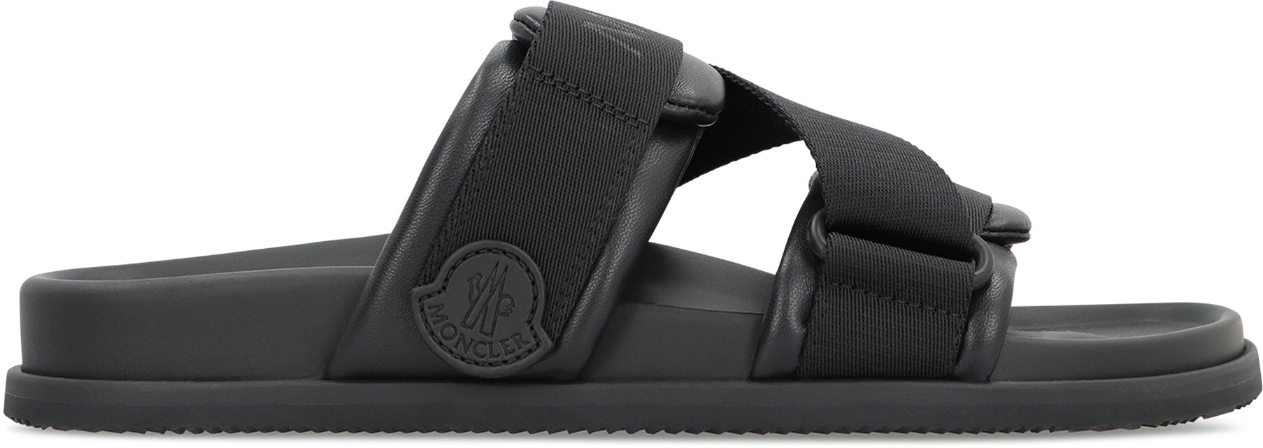 MONCLER Touch-Strap Flat Sandals for Women