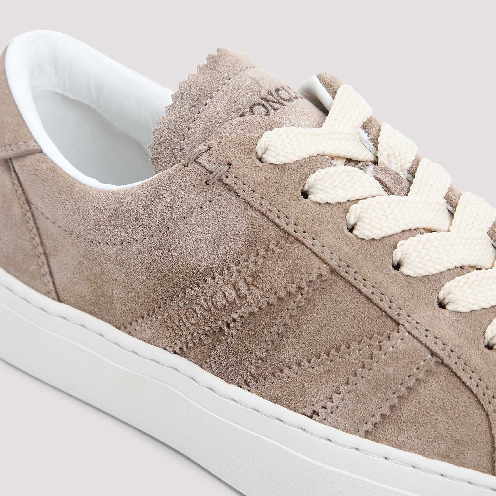 MONCLER Women’s Low Top Suede Sneakers - Monaco2
