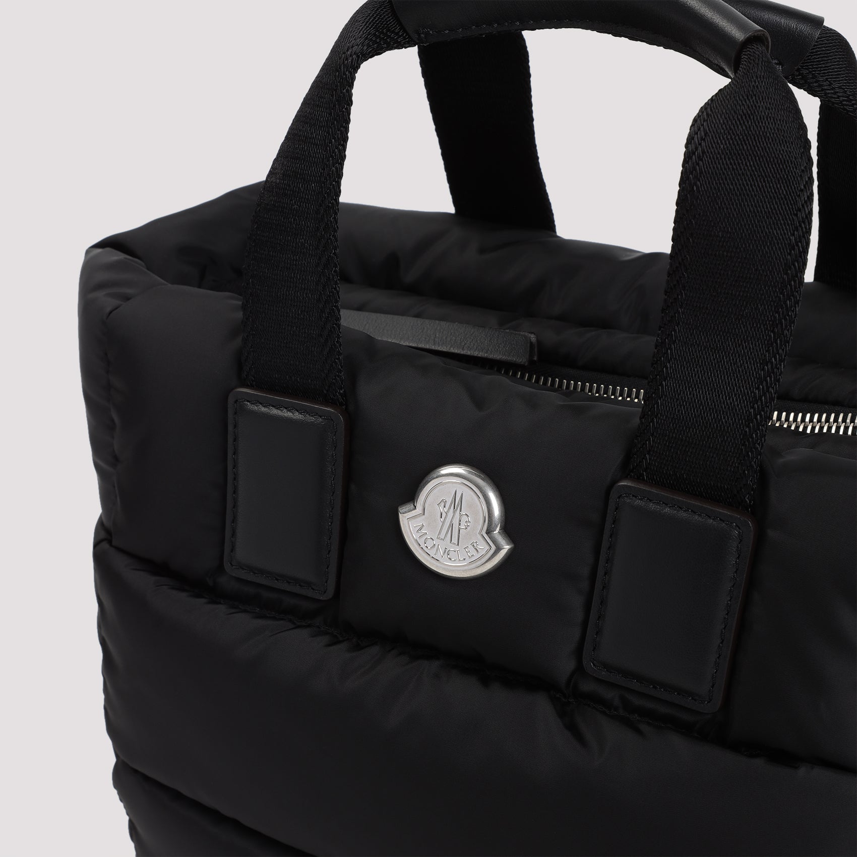 MONCLER Mini Quilted Tote Handbag