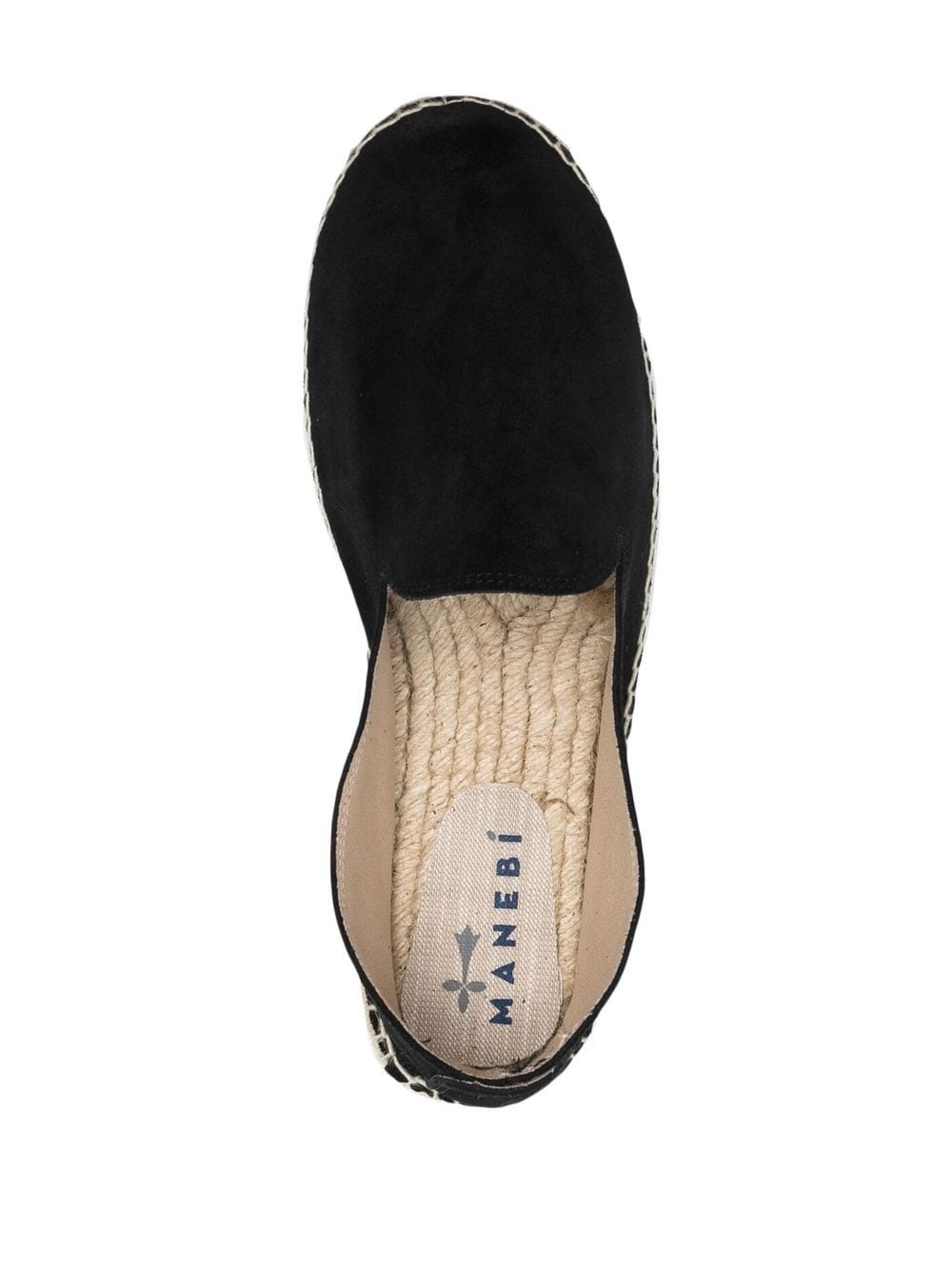 MANEBI Round Toe Suede Espadrilles for Men