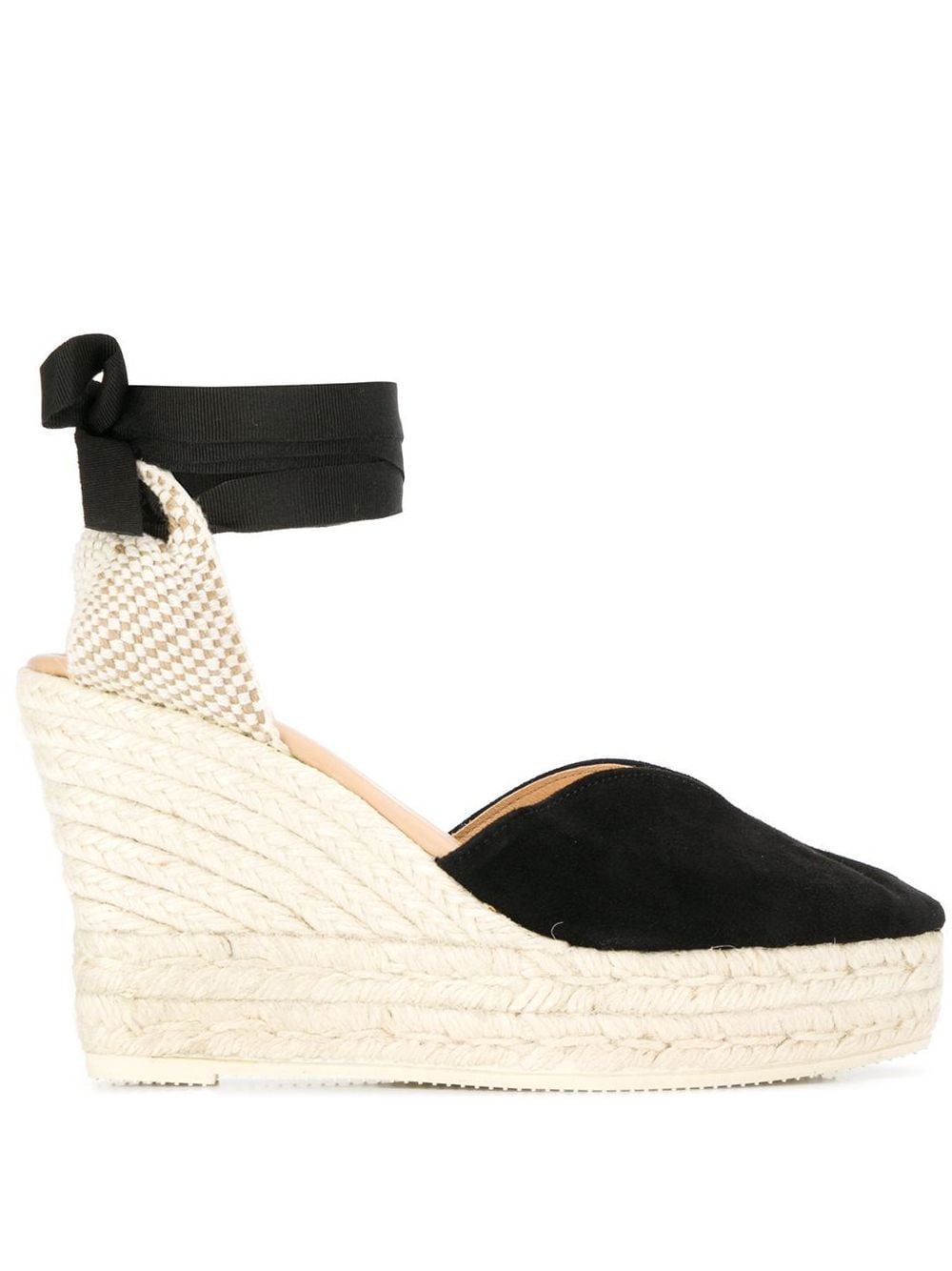MANEBI Heart-Shaped Wedge Espadrilles