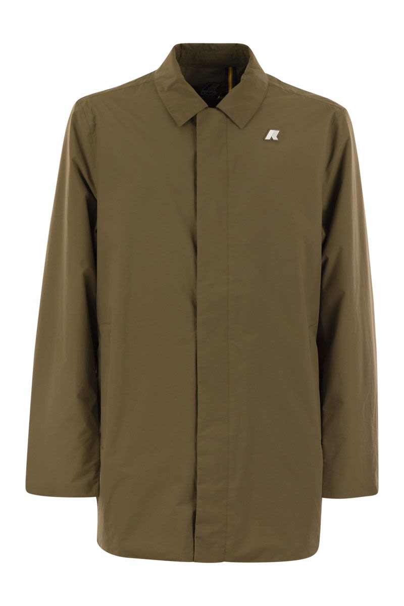 K-WAY Men's Waterproof Ottoman Jacket - Spring 2025