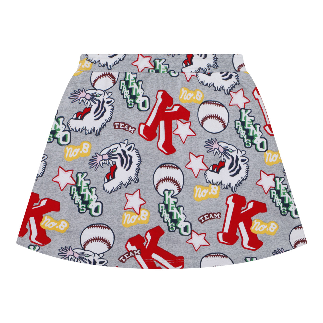KENZO KIDS Girls' Cotton Mini Skirt
