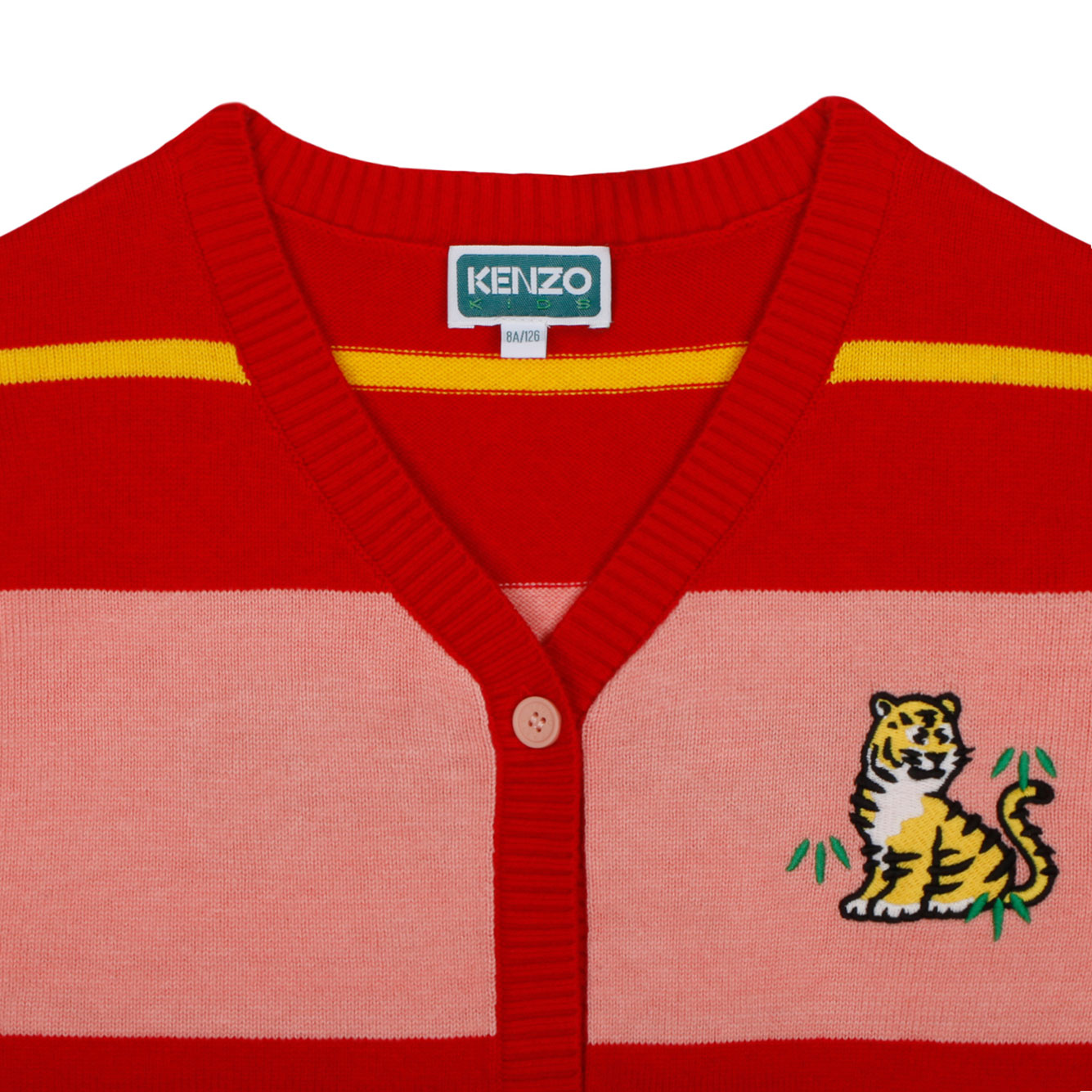 KENZO KIDS Girl's Cozy Sweater in Cheerful Hues