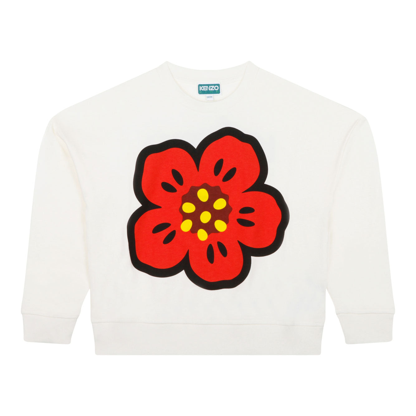 KENZO KIDS Mini Cotton Sweater for Girls