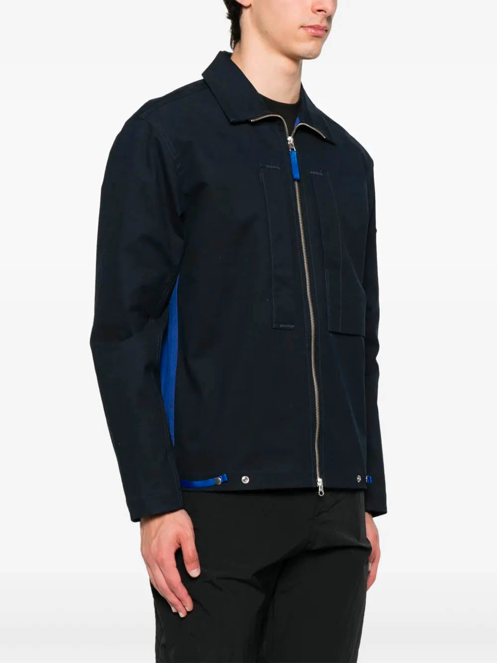 STONE ISLAND Resin Canvas Overshirt - Comfortable Fit for Men