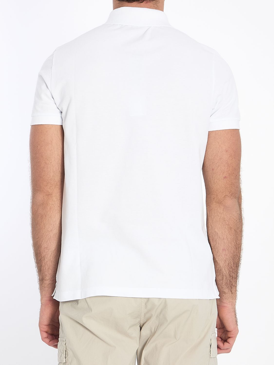 STONE ISLAND Slim Fit Stretch Cotton Polo Shirt