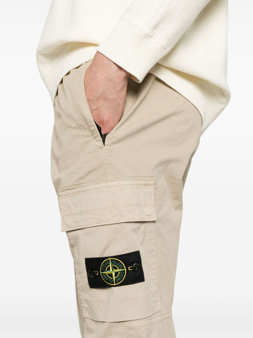 STONE ISLAND Men's Casual Stretch Trousers