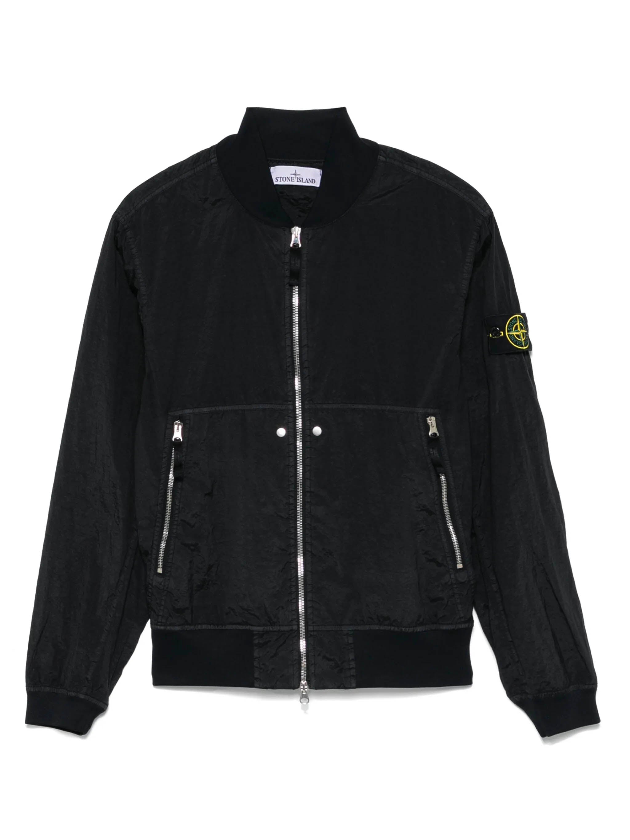 STONE ISLAND Men's Nylon Metal Bomber Jacket - Size M