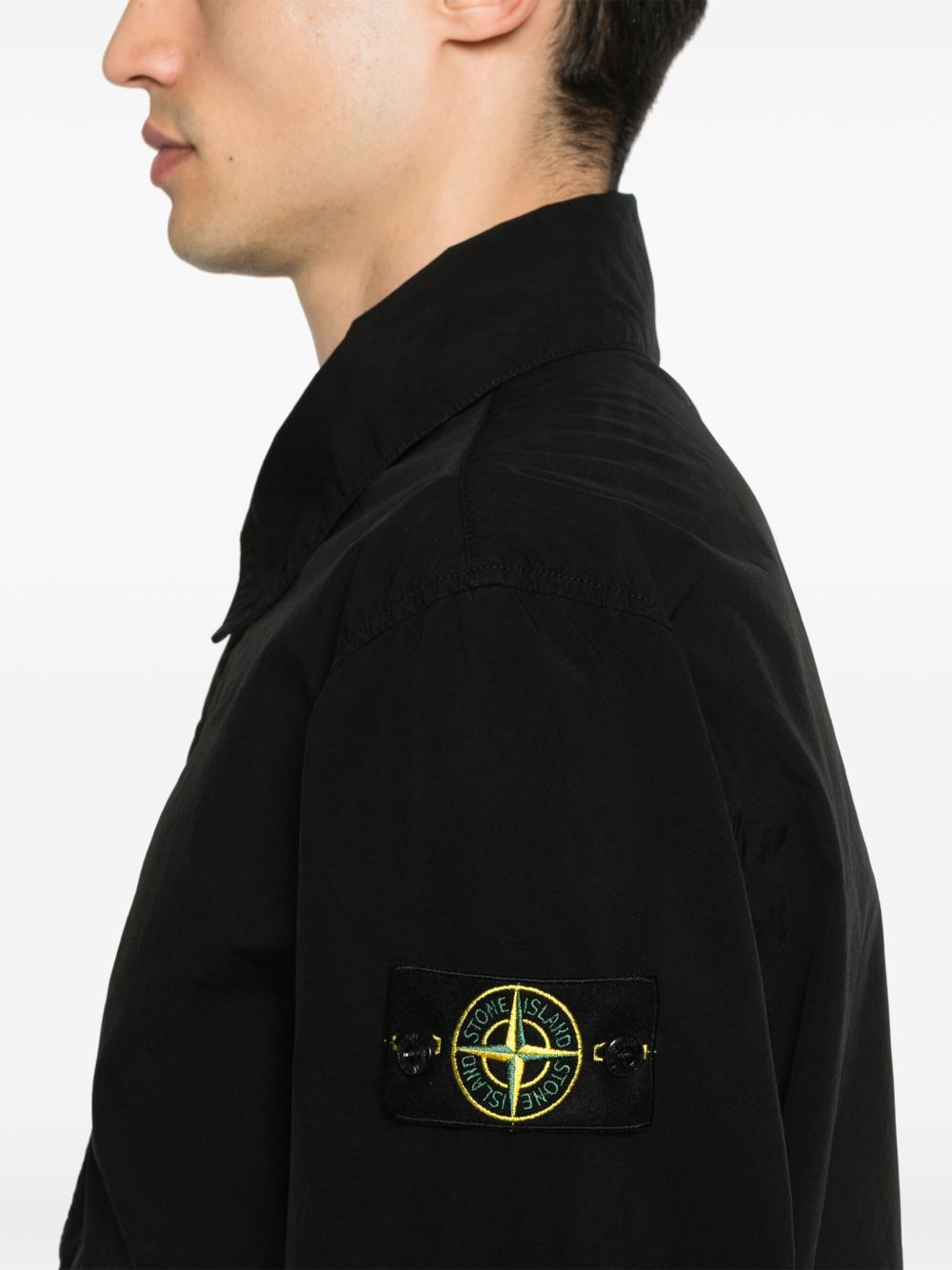 STONE ISLAND Polyester Blend Jacket for Men - SS25 Collection