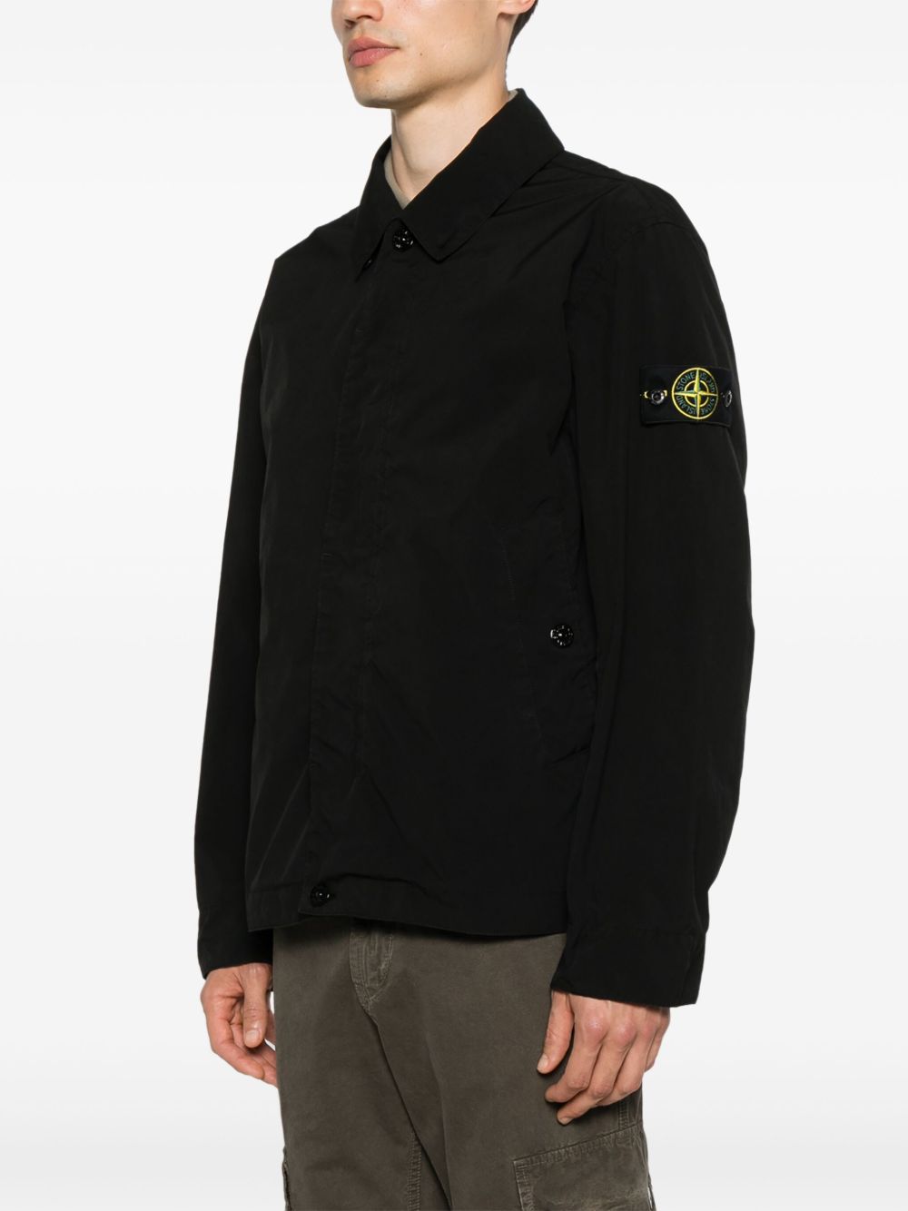 STONE ISLAND Polyester Blend Jacket for Men - SS25 Collection