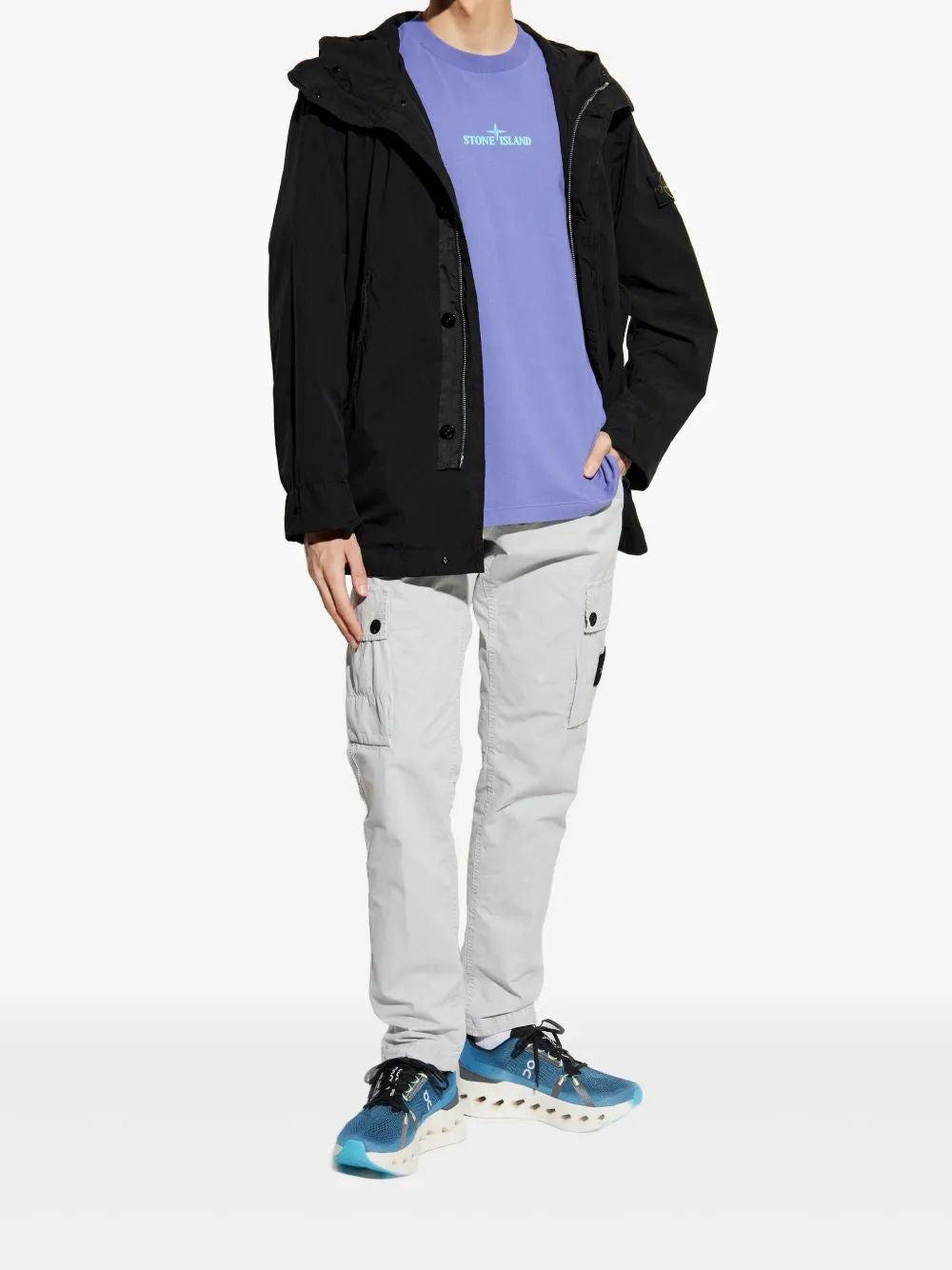 STONE ISLAND Short Parka Jacket for Men - SS25 Collection