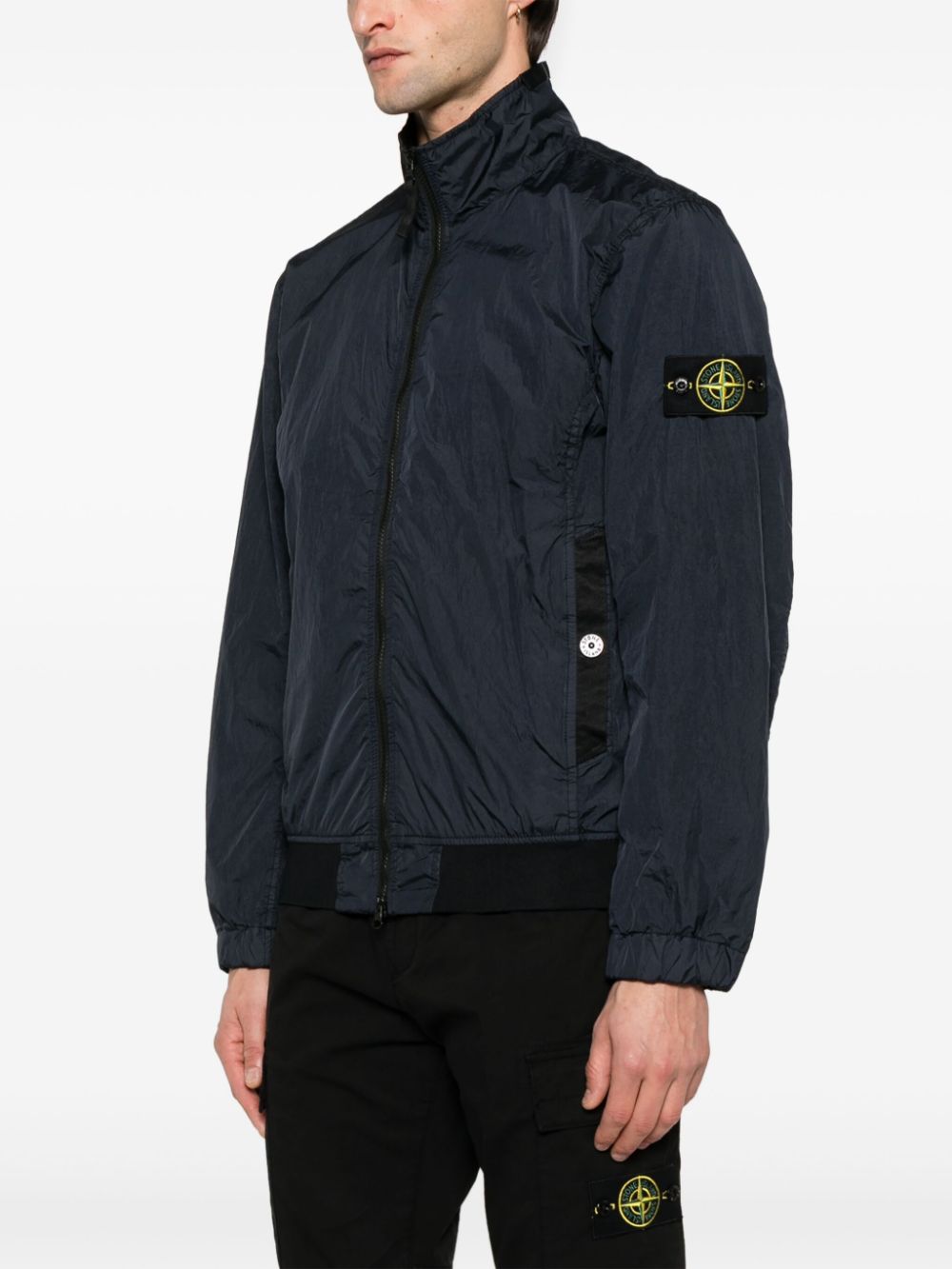 STONE ISLAND Men's Lightweight Recycled Nylon Bomber Jacket