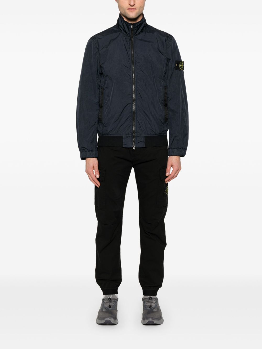 STONE ISLAND Men's Lightweight Recycled Nylon Bomber Jacket