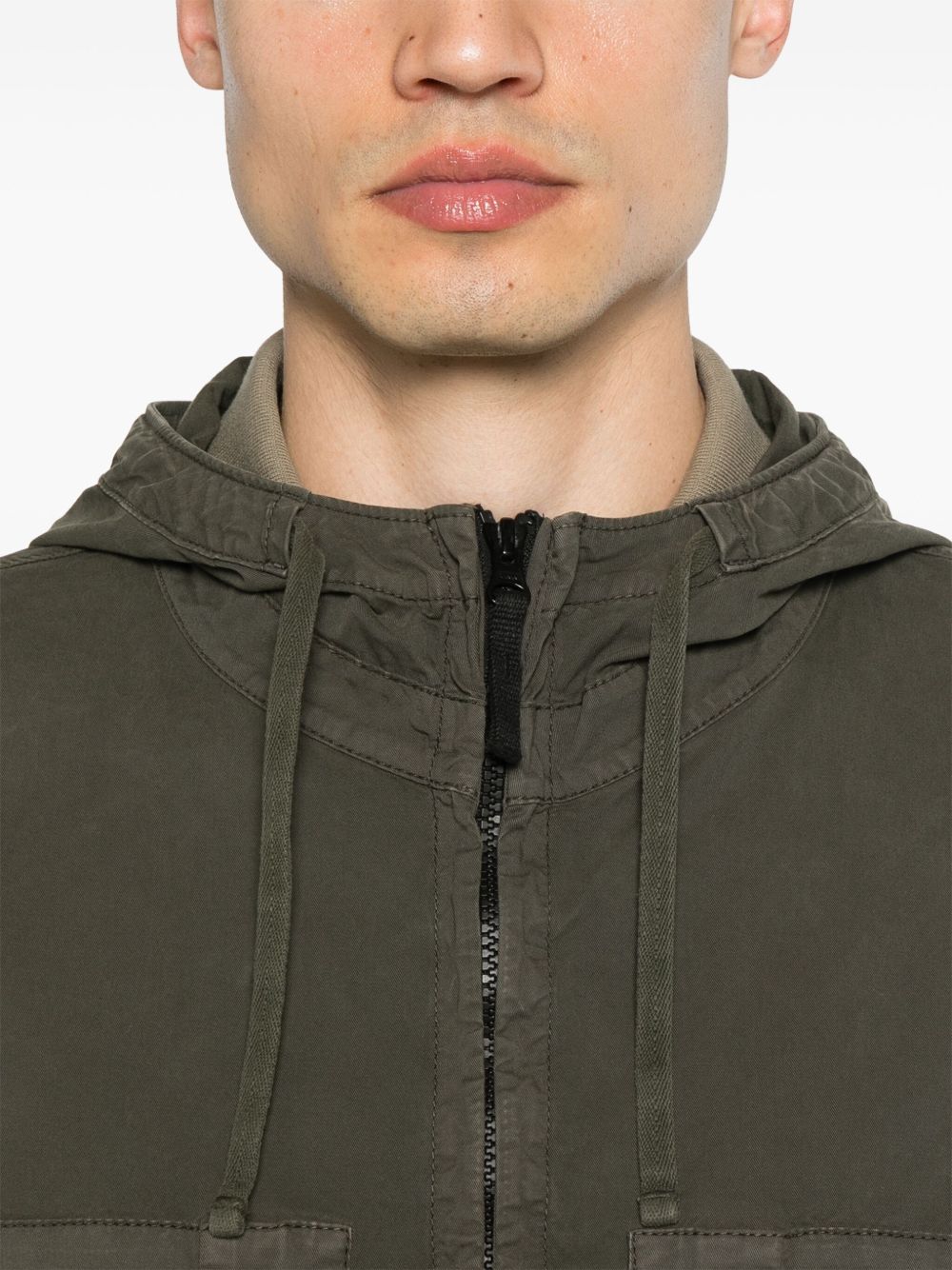 STONE ISLAND Men's Cotton-Elastane Coat for Spring/Summer 2025