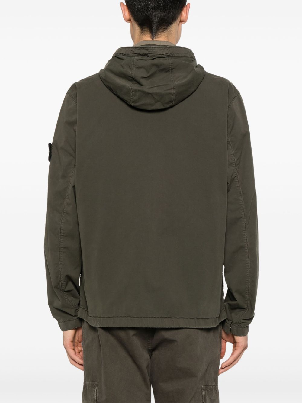 STONE ISLAND Men's Cotton-Elastane Coat for Spring/Summer 2025
