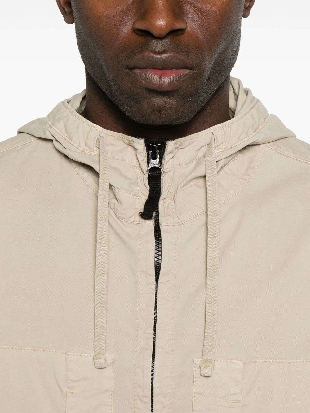 STONE ISLAND Men's Cotton Short Parka Jacket