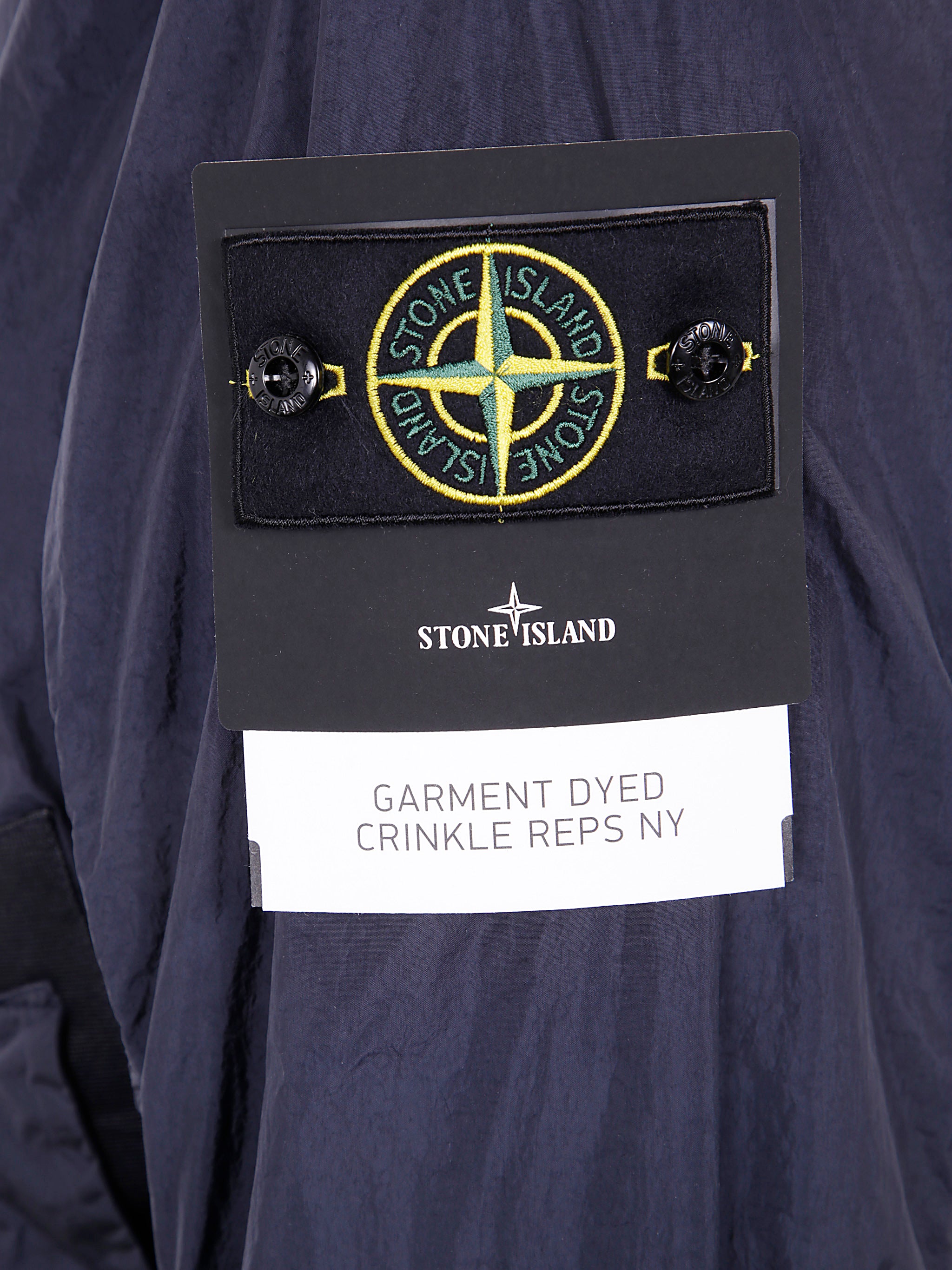 STONE ISLAND Men's Mini Garment Dyed Crinkle Reps Jacket