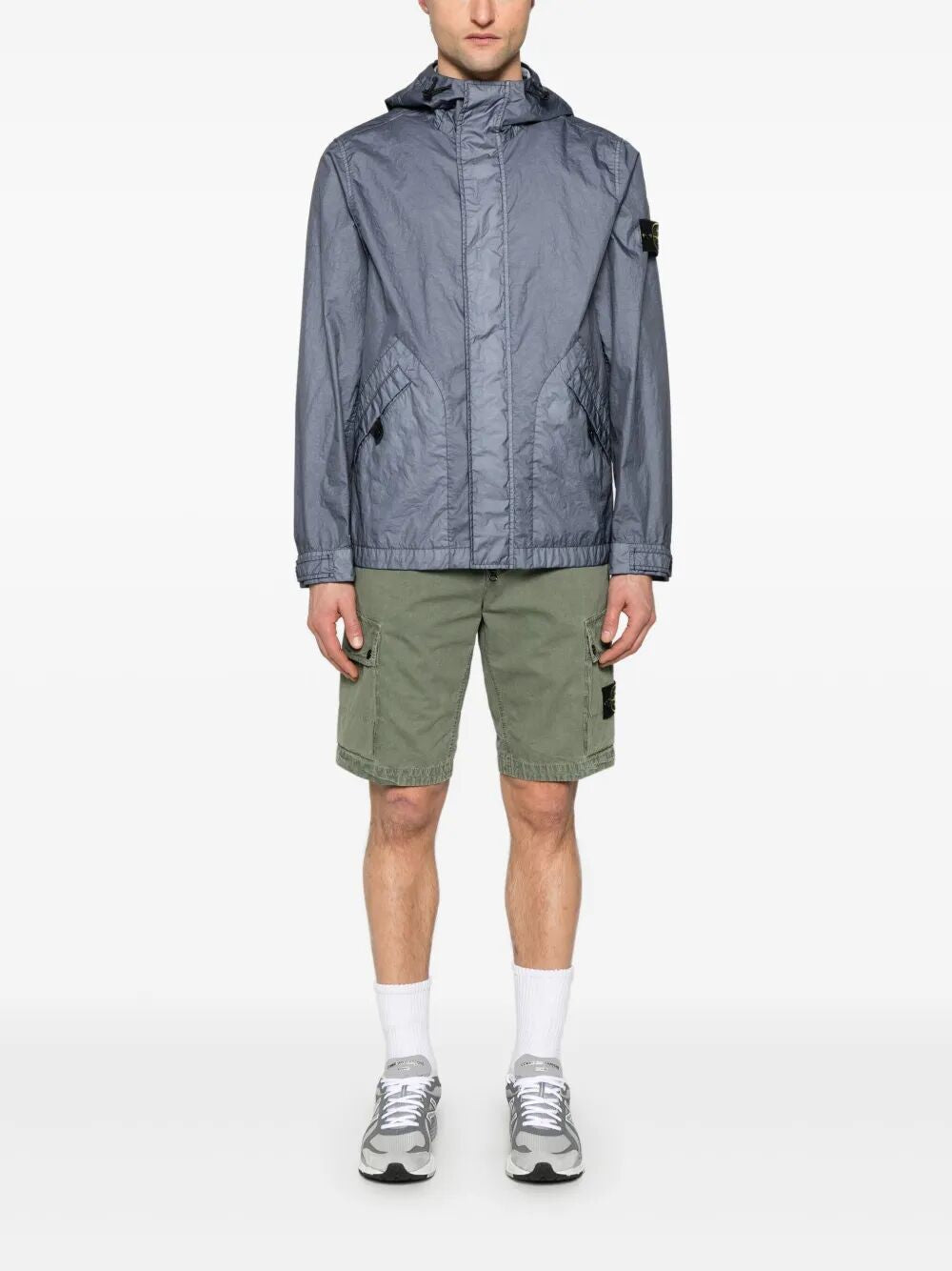 STONE ISLAND Breathable Water Resistant Hooded 3L TC Jacket