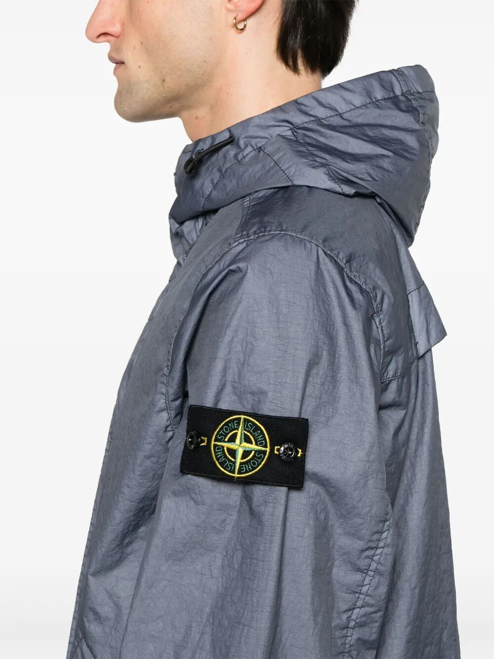 STONE ISLAND Breathable Water Resistant Hooded 3L TC Jacket