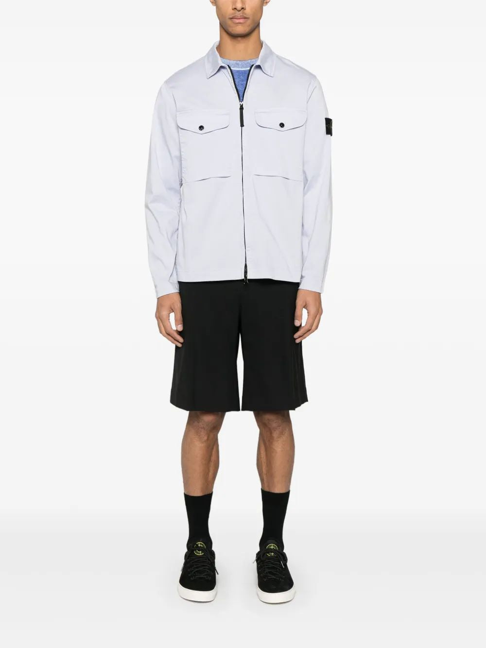 STONE ISLAND Men's Classic Crew Neck T-shirt