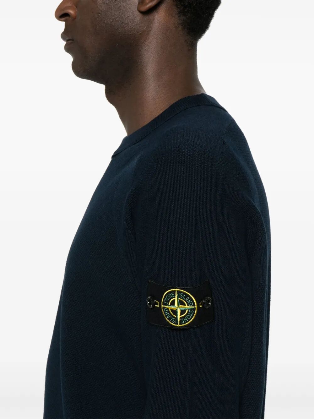 STONE ISLAND Classic Round Neck Jumper for Men