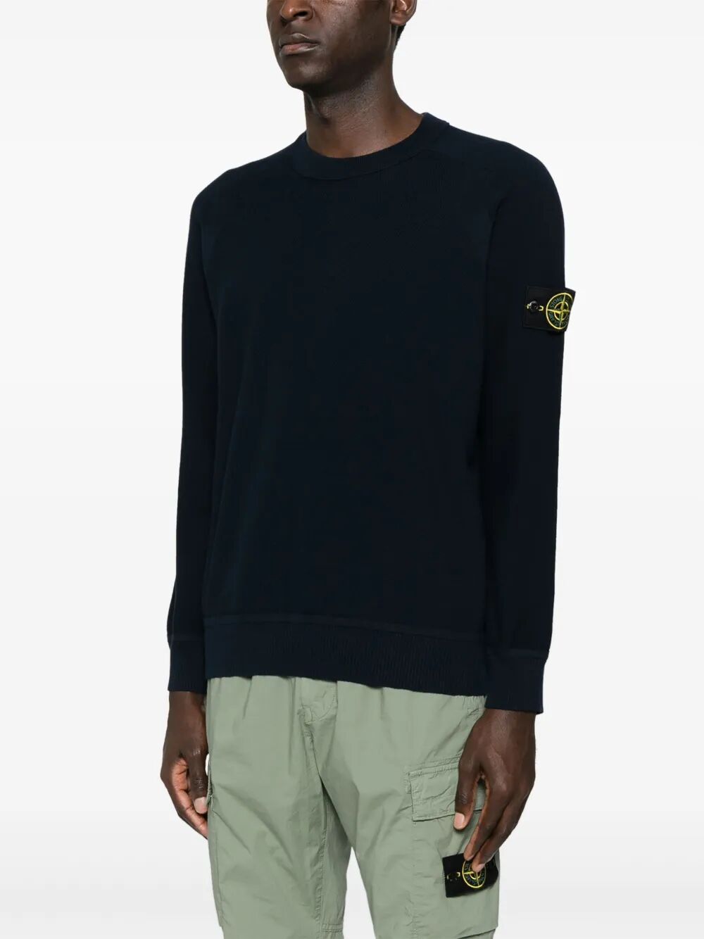 STONE ISLAND Classic Round Neck Jumper for Men