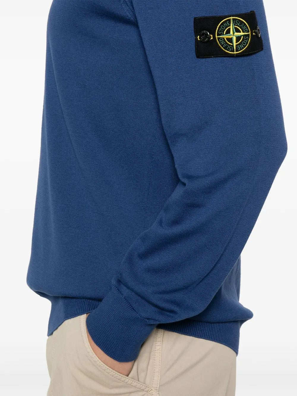 STONE ISLAND Compass Badge Sweater - Men's Mini Design