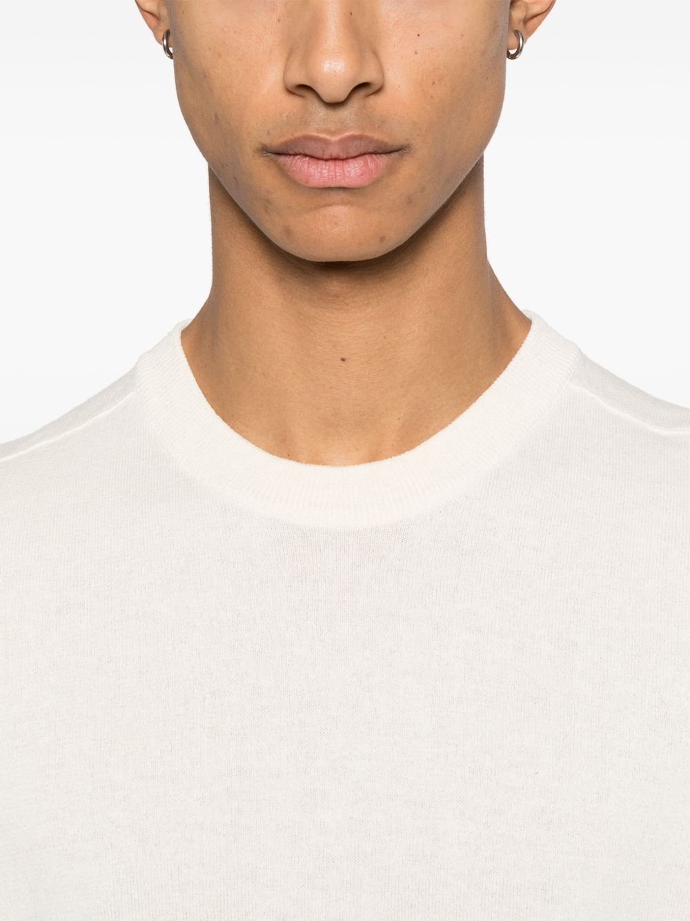 STONE ISLAND Cotton Crewneck Sweater for Men - SS25