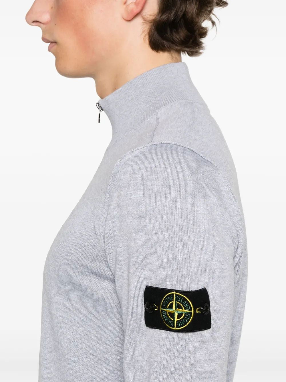 STONE ISLAND Men's Long Sleeve Polo