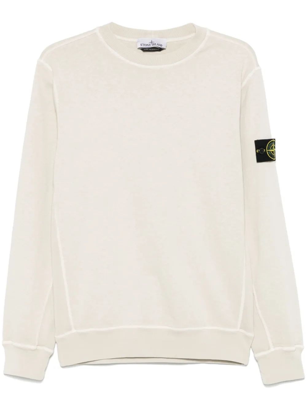 STONE ISLAND Cozy 100% Cotton Sweater for Men - SS25 Collection
