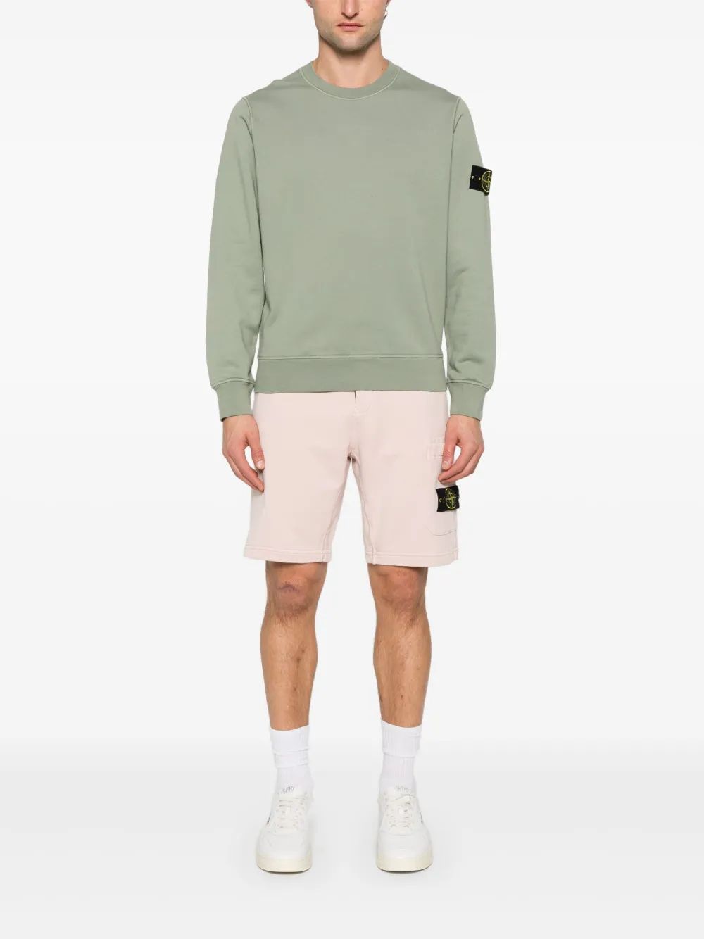 STONE ISLAND Compass Badge Sweatshirt - Men’s Jersey