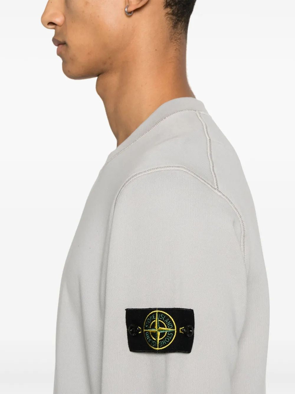 STONE ISLAND Compass Badge Sweatshirt - Men's Mini Fit