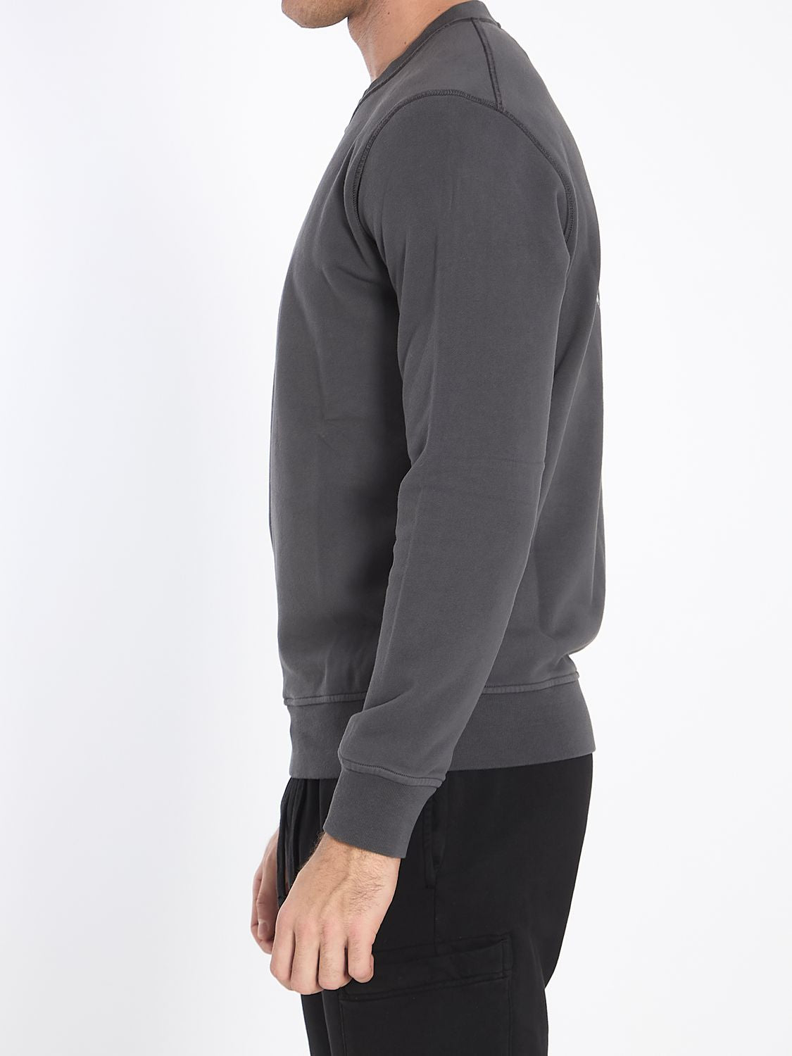STONE ISLAND Institutional Five Crewneck Sweatshirt - Regular Fit - Men