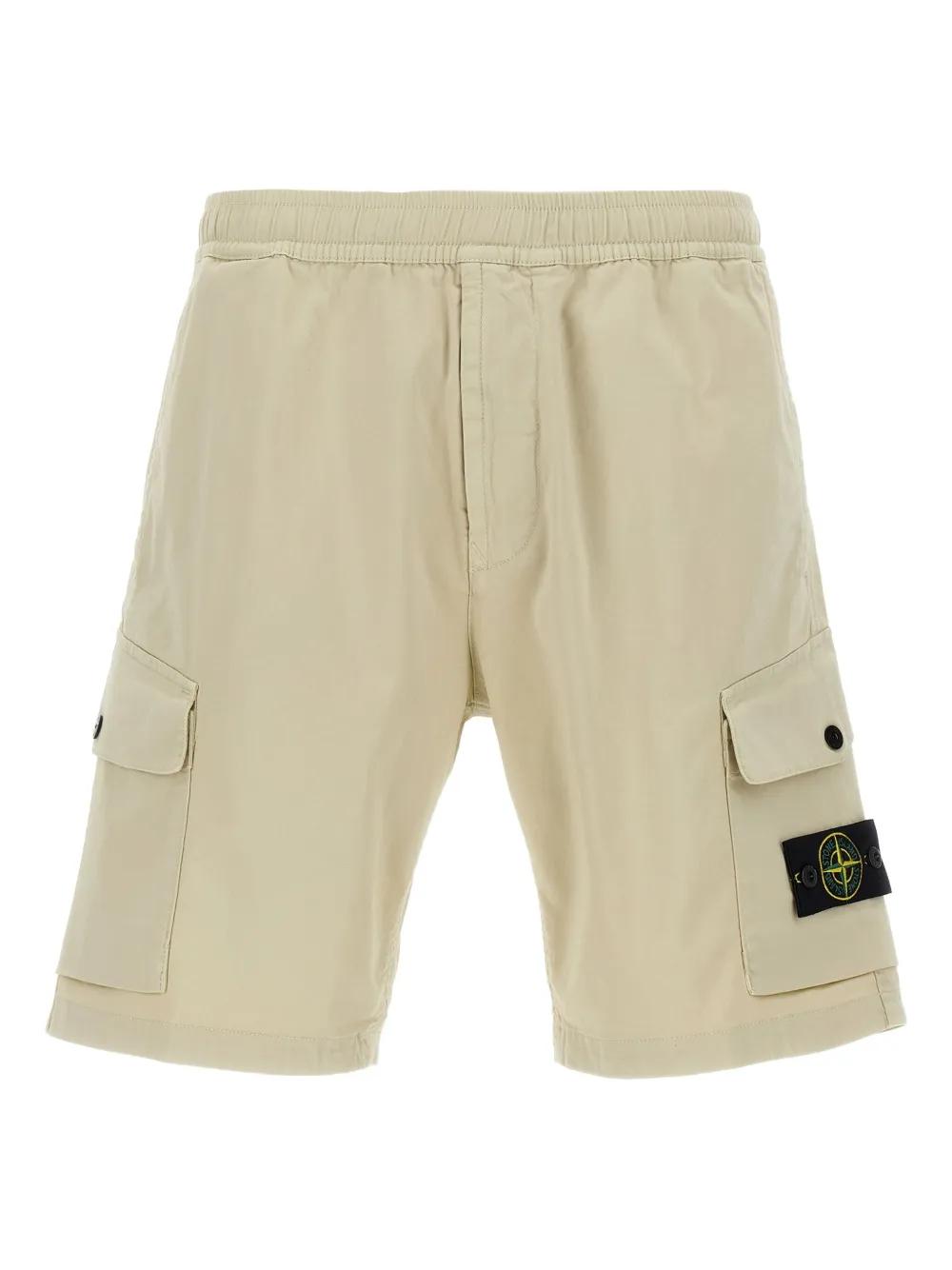 STONE ISLAND Men's Stylish Mini Shorts for SS25