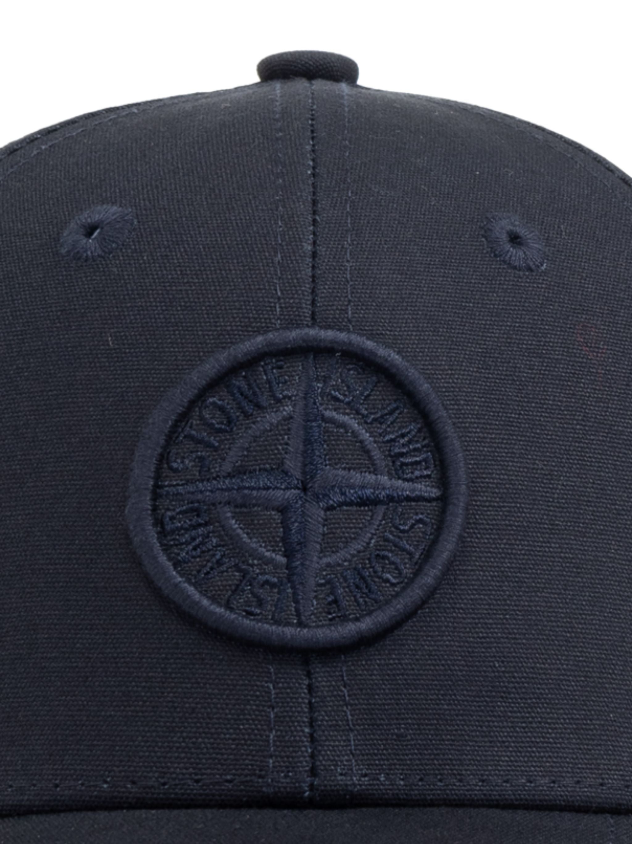STONE ISLAND KIDS Kids Baseball Cap with Compass Embroidery