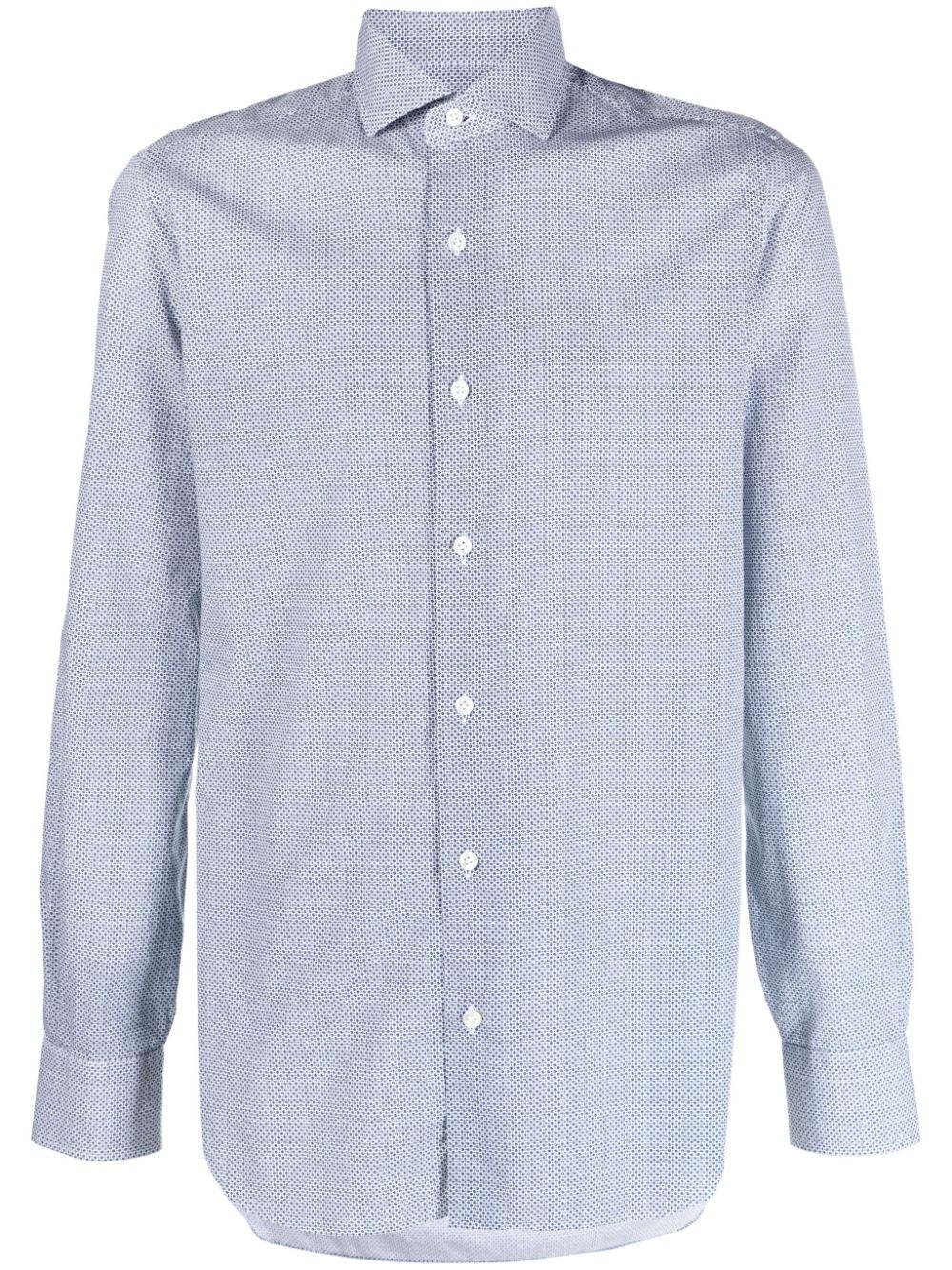 BARBA Napoli Men's Printed Shirt for Fall 2023