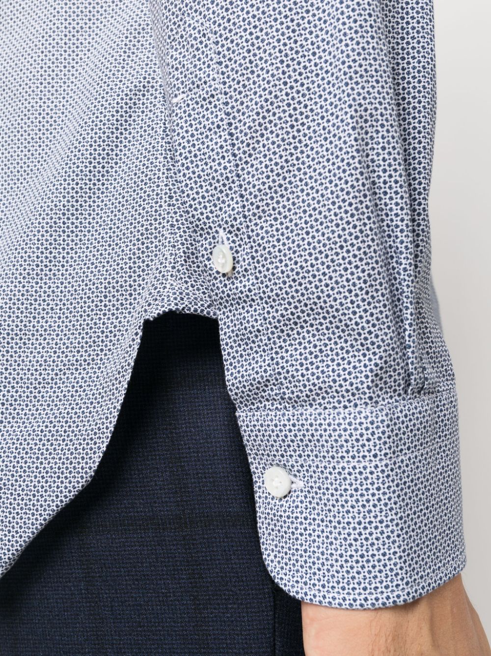 BARBA Napoli Men's Printed Shirt for Fall 2023