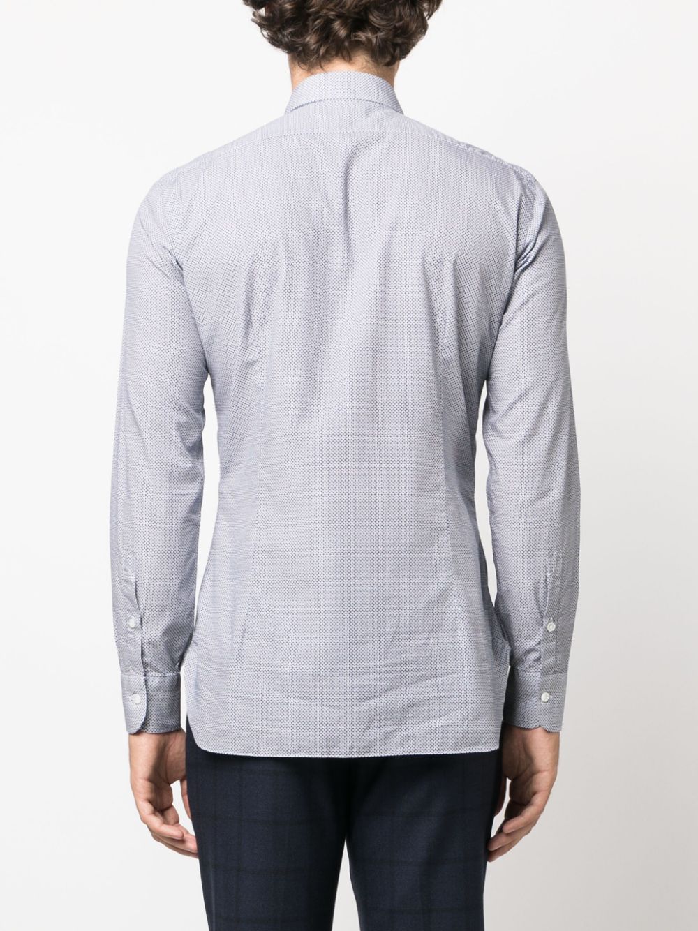 BARBA Napoli Men's Printed Shirt for Fall 2023