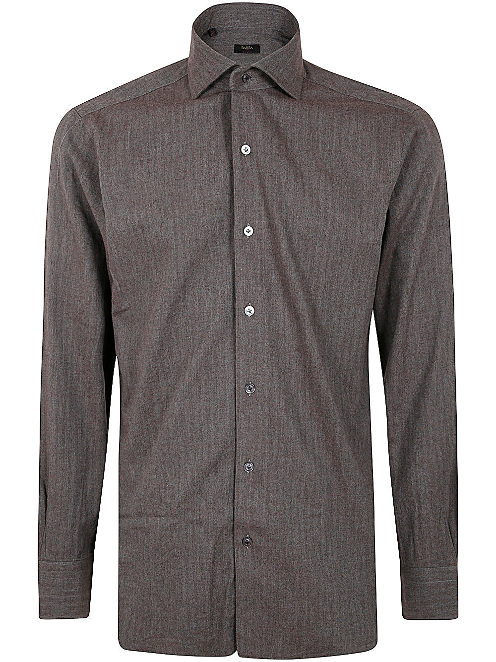 BARBA Napoli Mini Neck Shirt for Men