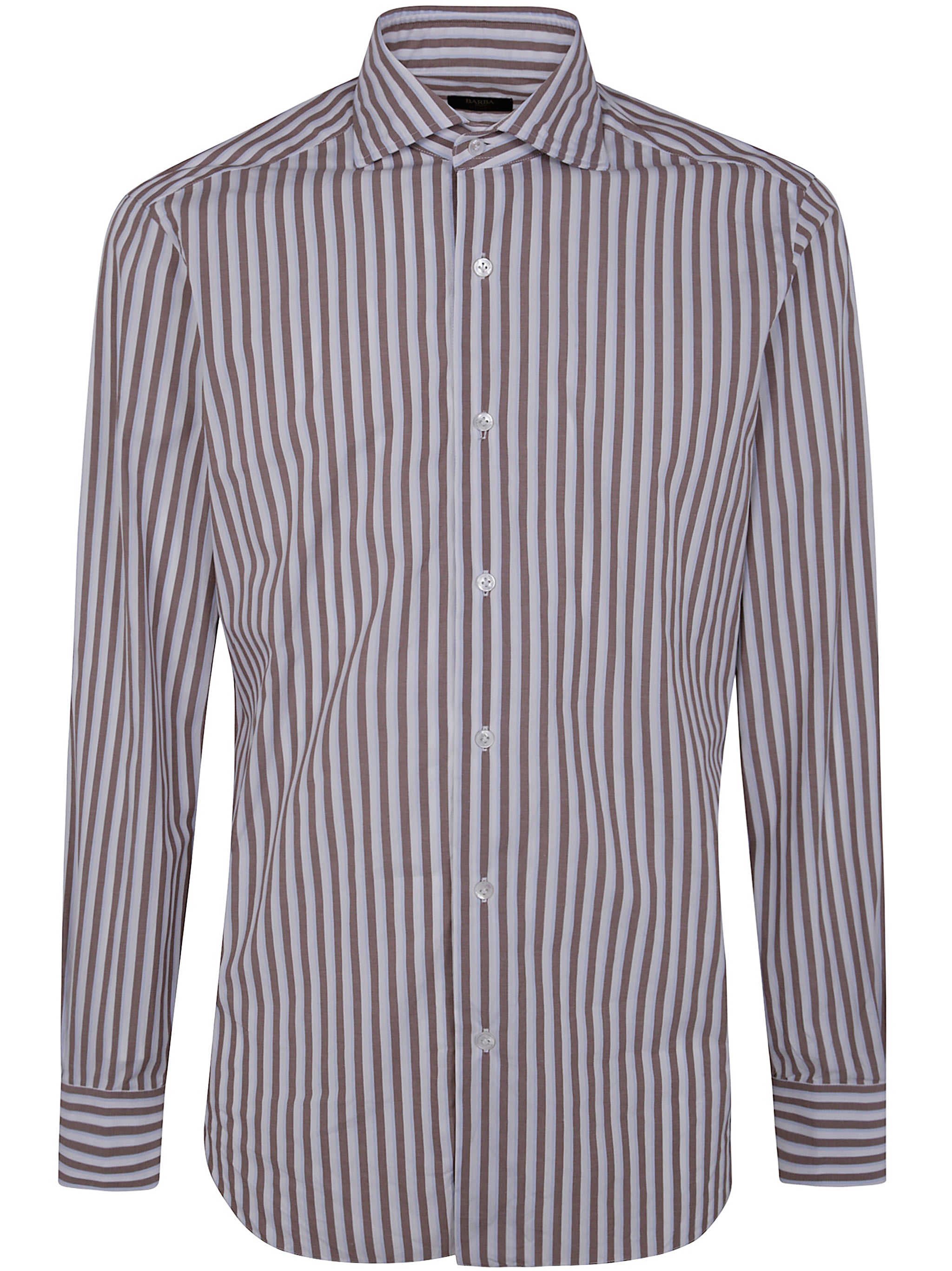 BARBA Napoli Classic Double Stripes Shirt - Men's Fit
