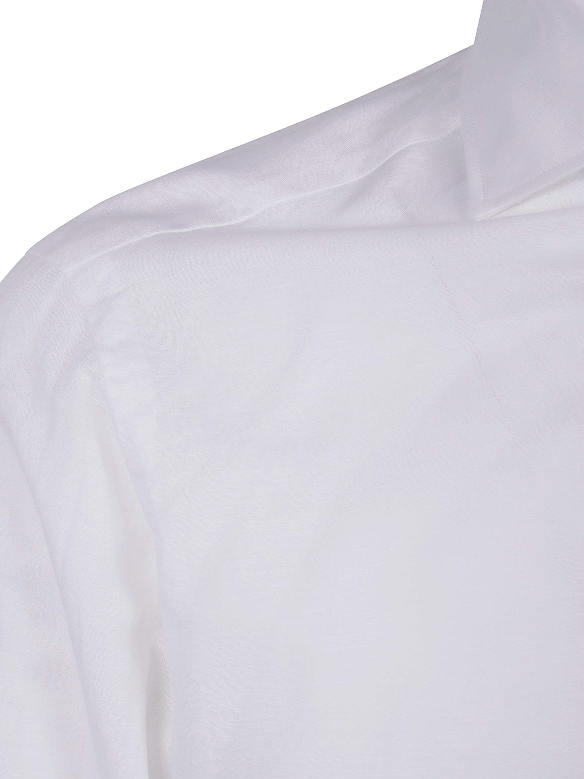 BARBA Napoli Classic Cotton Linen Shirt for Men - SS25