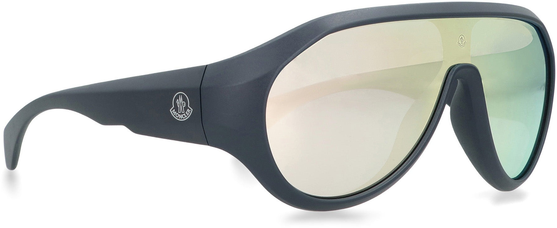 MONCLER Oval Bubbles Mirrored Sunglasses - Lens Size 132mm