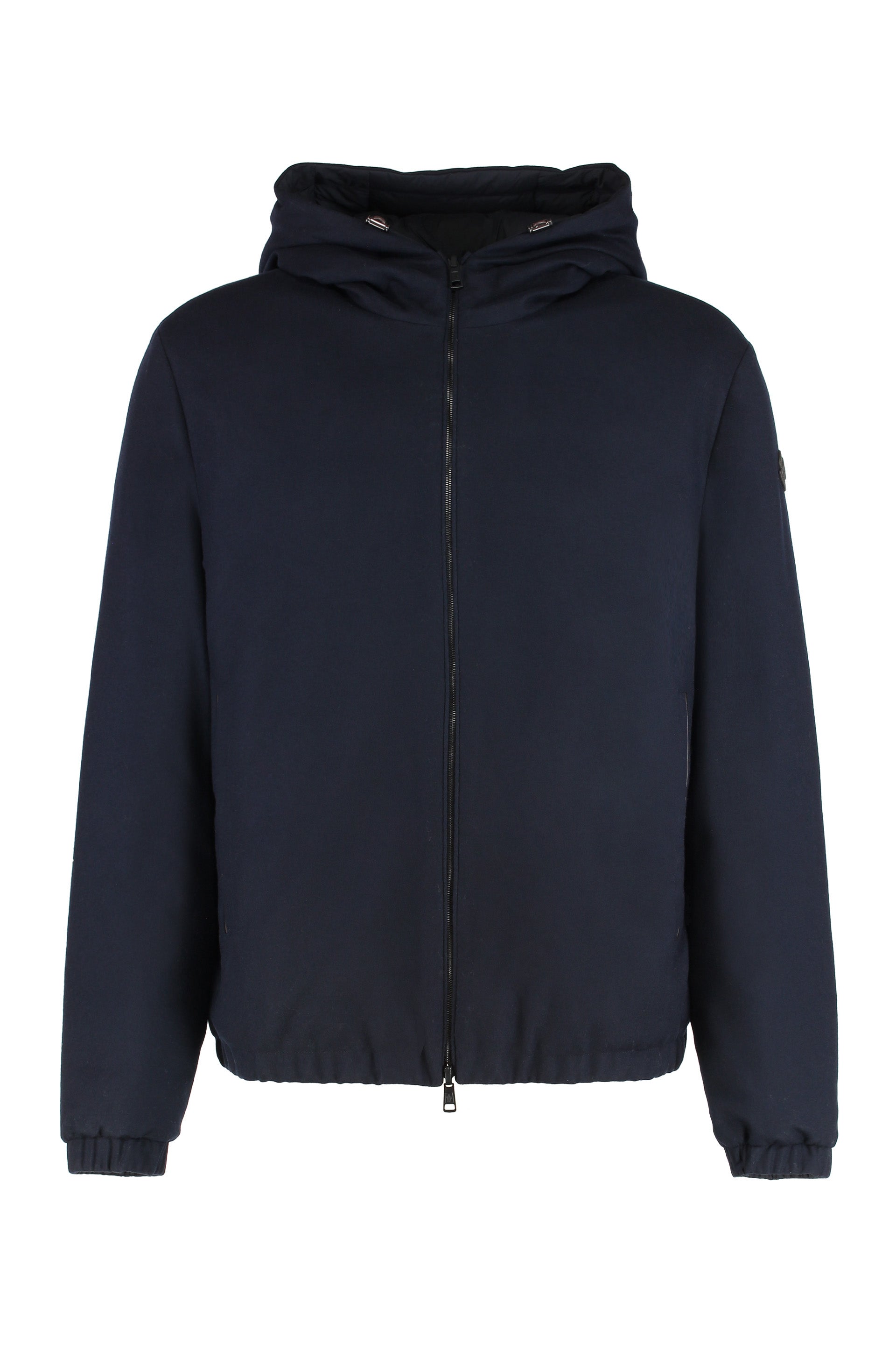 MONCLER Reversible Short Down Jacket with Hood - Men's